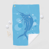 Zeilvis Golfhanddoek (Insitu)