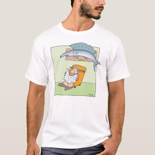 Zeilvis T-shirt (Voorkant)