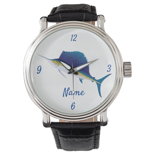 Zeilvis Thunder_Cove Horloge (Voorkant)