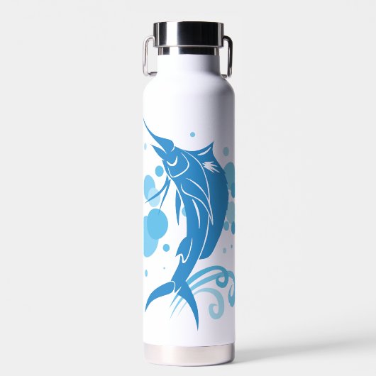 Zeilvis Waterfles (Voorkant)