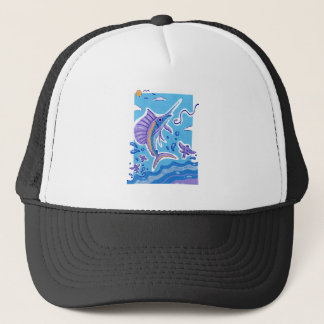 Zeilvis zwaardvis in de Vibrant Ocean Sailfish in  Trucker Pet