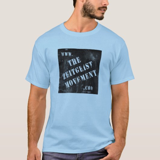 Zeitgeistische beweging t-shirt (Voorkant)