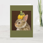 Zeke la carte bébé lapin (Devant)