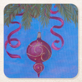 Zeker een flexibele fotomagneet vierkante kartonnen onderzetter