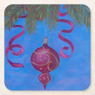 Zeker een flexibele fotomagneet vierkante kartonnen onderzetter