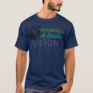 Zeker een slang persoon 14 t-shirt