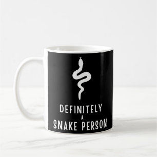 Zeker een slang persoon, Snake Lover Funny Gift Koffiemok