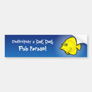 Zeker een vispersoon (tang 1) bumpersticker
