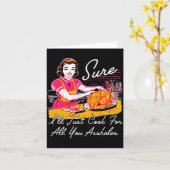 Zeker, ik zal gewoon voor jullie allemaal koken La Kaart (Gele Bloem)