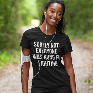Zeker niet iedereen was bang voor de strijd t-shirt