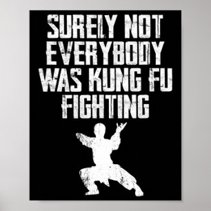 Zeker Niet Iedereen Was Kung Fu Vechten Karate 2 Poster