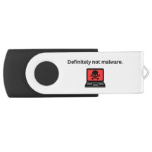Zeker niet malware flash drive