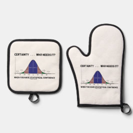 Zeker ... Wie heeft het nodig? Wanneer u Stats heb Ovenwant & Pannenlap Set