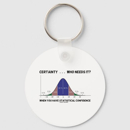 Zeker ... Wie heeft het nodig? Wanneer u Stats heb Sleutelhanger (Voorkant)