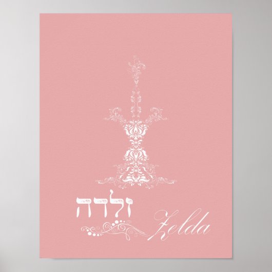 Zelda Candle Art Poster (Voorkant)
