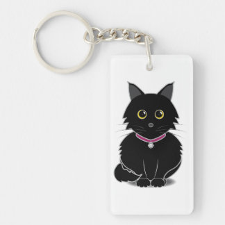 Zelda de Black Cat Sleutelhanger