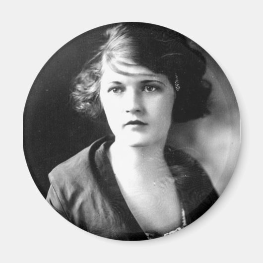 Zelda Fitzgerald, 1900-1948 Magneet (Voorkant)