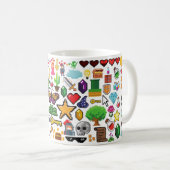 Zelda Gamer a inspiré Mug (Devant droit)