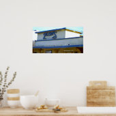 Zelda op het strand poster (Keuken)