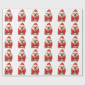 Zelda Santa Joy Wrapping Paper Cadeaupapier (Vlak)