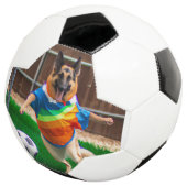 Zelda voetballen (Drie kwart)