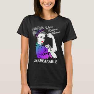 Zelden arriverende of onbreekbare ziekte t-shirt