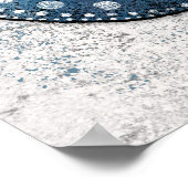 Zelden gekruide Paisley Bird Poster Wall Art (Hoek)