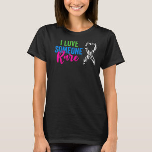 Zelden T-shirt van Ziektegevoeligheid Ik hou van i