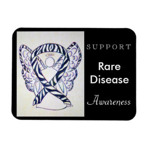 Zelden Ziektebewustzijn Ribbon Angel Custom Magnet Magneet