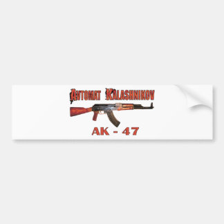 ZELDZAME AK-47 RUSSISCHE ARMY KALASHNIKOV PISTOOL  BUMPERSTICKER