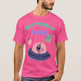 Zeldzame beelden van een UFO T-shirt