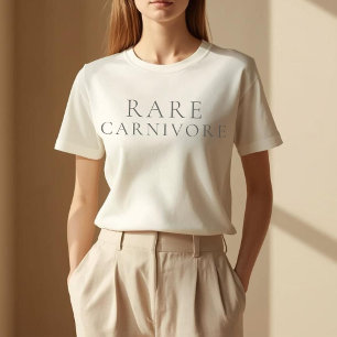 Zeldzame Carnivoor Minimalist Tri-Blend Shirt