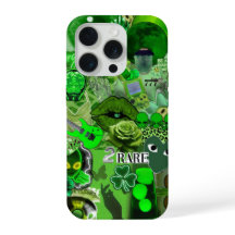 Zeldzame Energie Groen Collage – Alien Esthetiek &