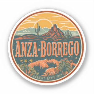 Zeldzame geschenken uit Anza Borrego Desert State Sticker