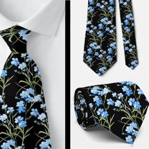 Zeldzame kantoor wilde bloemen boho halsstrik stropdas