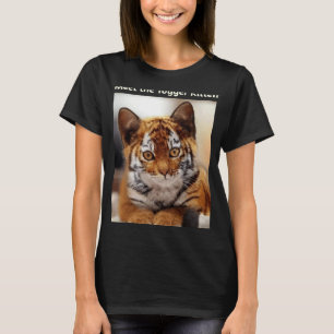 Zeldzame Kat Fok de Toyger Kitten voor Kat en Tijg T-shirt
