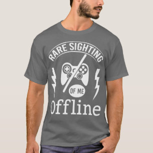 Zeldzame offline waarneming van mij 1 t-shirt