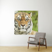 Zeldzame Siberische Tijger: Bedreigd Rust Wandkleed (In situ)