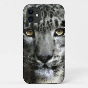 Zeldzame sneeuwknol Big Cat Wildlife iPhone 5 Hoes