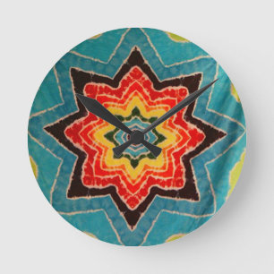 Zeldzame Star Tie Dye PhatDyes Klok