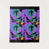 ZELDZAME VOGELS WANDKLEED (Voorkant)