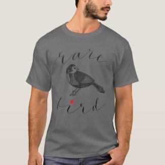 Zeldzame vogelvriend t-shirt