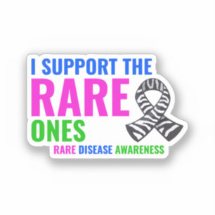Zeldzame ziekte Ondersteuning Empowering Awareness Sticker