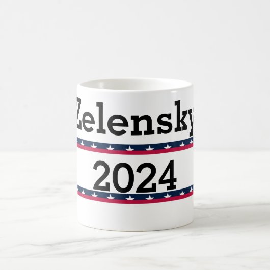 Zelensky 2024 Coffee Mok (Center)