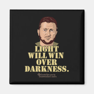 Zelensky citaat Licht zal winnen Oekraïense presid Magneet
