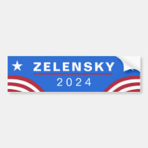 Zelensky pour le président Bumper Sticker