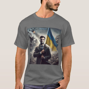 Zelensky sterk voor Oekraïne T-shirt