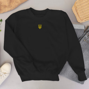 Zelensky Ukraine President Ukraine Gold Emblem Trui