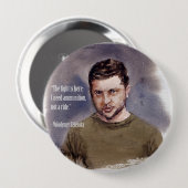 Zelensky, Volodymir-Button Ronde Button 4,0 Cm (Voorkant /achterkant)