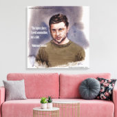 Zelensky, Volodymir Impression sur toile (Insitu(Salon))